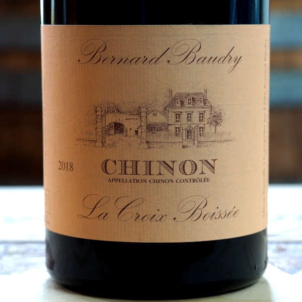 Domaine_Bernard_Baudry-Chinon_rouge-La_Croix_Boissee-2018-front_label_close-up-600x600
