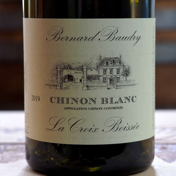 Domaine_Bernard_Baudry-Chinon_blanc-La_Croix_Boissee-2019-front_label_close-up-600x600 Domaine Bernard Baudry Chinon blanc La Croix Boissée 2019 - front label close-up